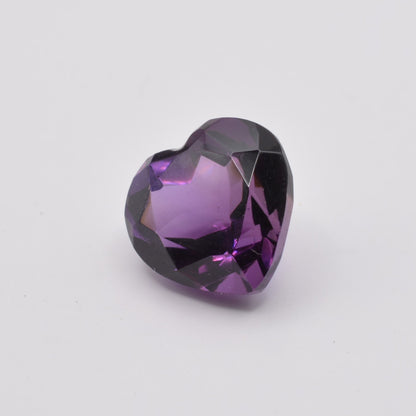 Améthyste Cœur 4,56ct - pierre précieuse - gemme