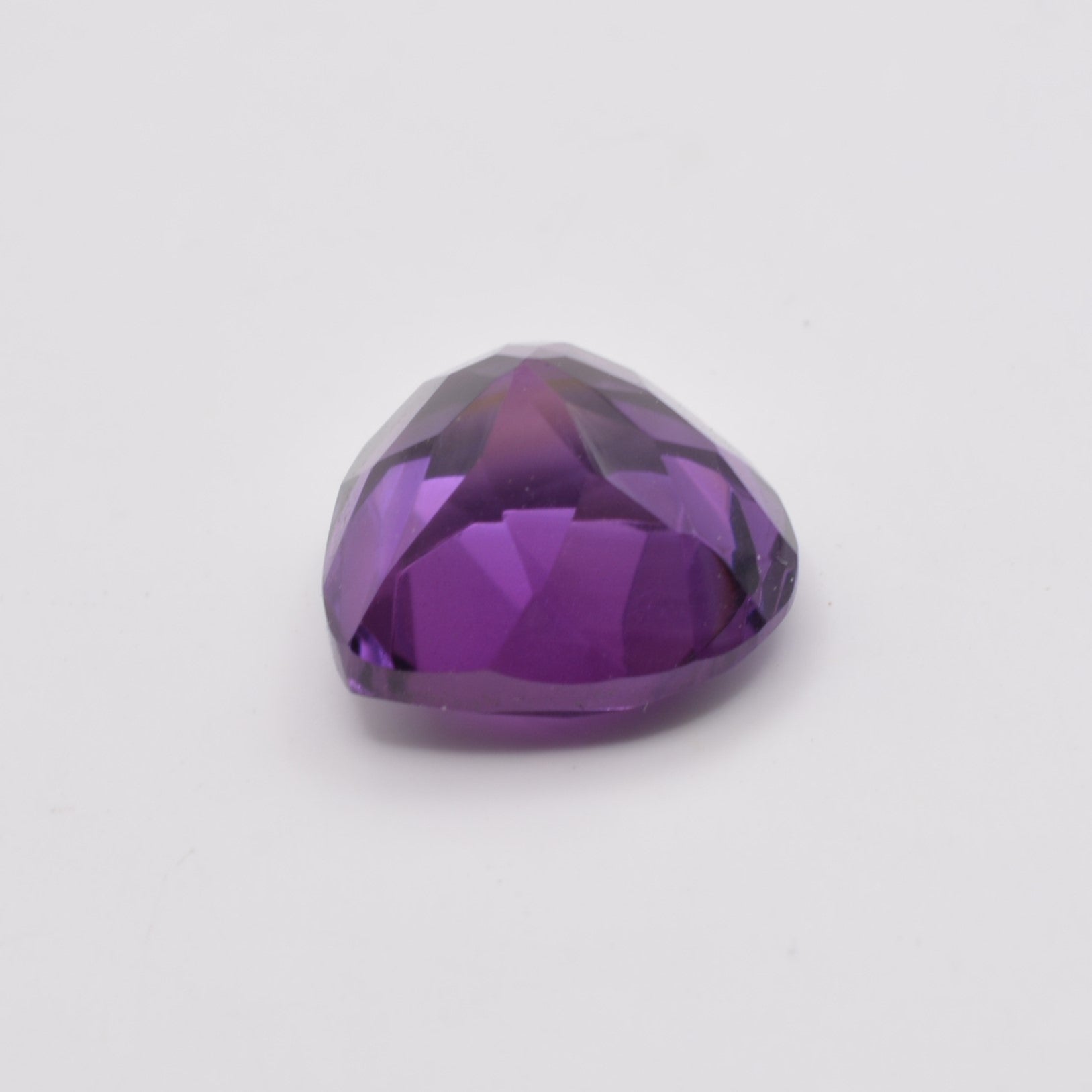 Améthyste Cœur 4,56ct - pierre précieuse - gemme