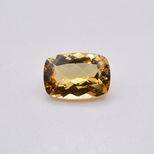 Beryl jaune - Héliodore Coussin Rectangle 4,63ct - pierre précieuse - gemme