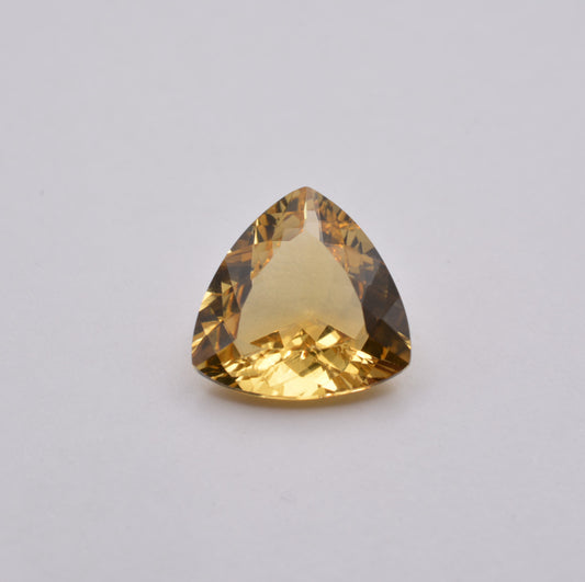 Béryl jaune - Héliodore Trillion 5,56ct - pierre précieuse - gemme