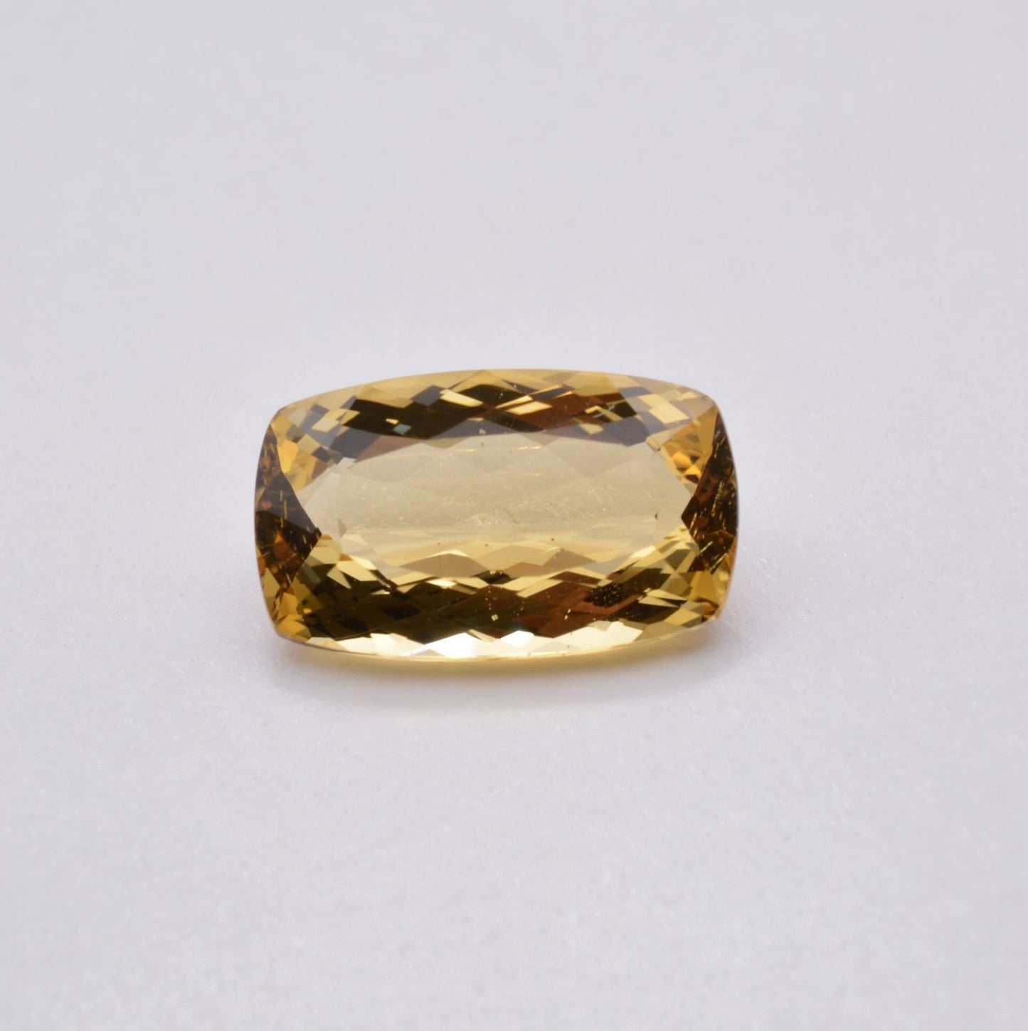 Beryl jaune - Héliodore Coussin Rectangle 4,70ct - pierre précieuse - gemme