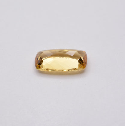 Beryl jaune - Héliodore Coussin Rectangle 4,70ct - pierre précieuse - gemme