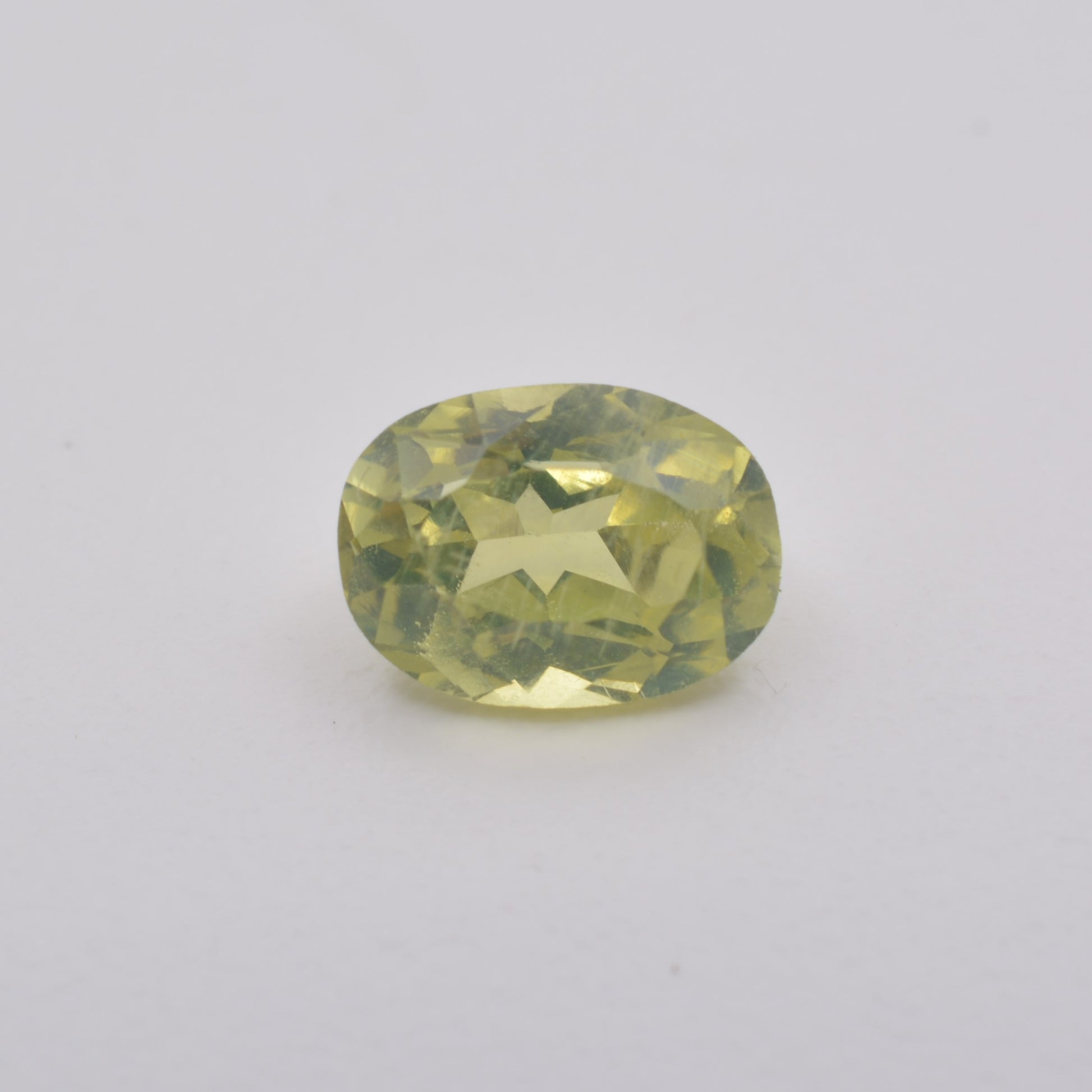 Chrysobéryl Jaune Ovale 1,09ct - pierre précieuse - gemme