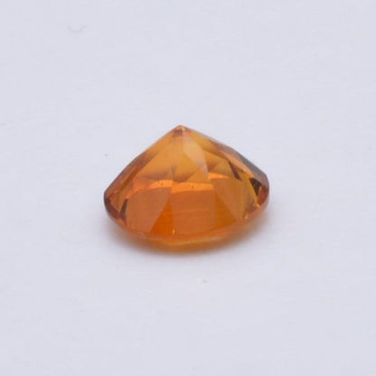 Citrine Madère Ronde 0,81ct - pierre précieuse - gemme