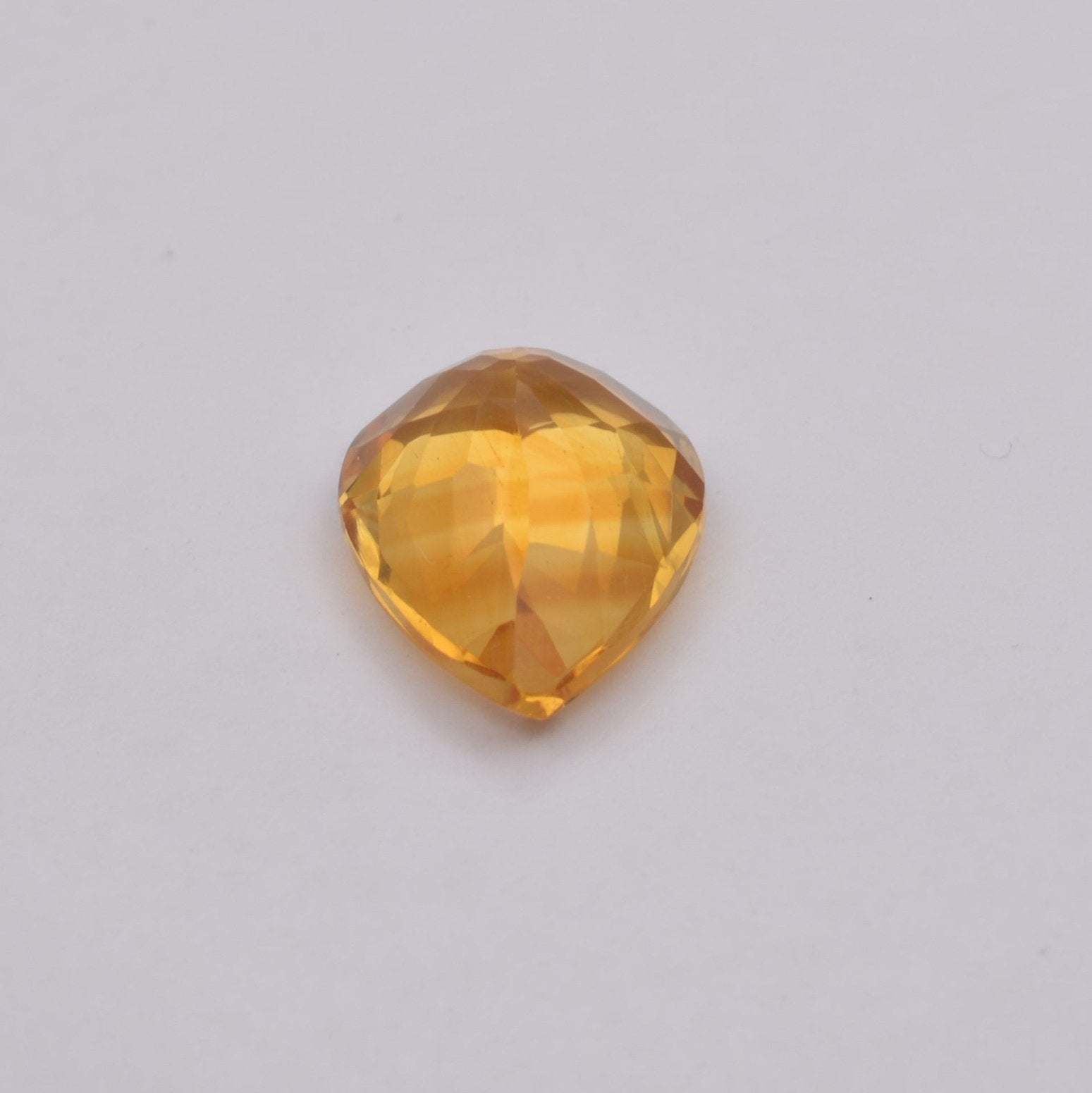 Citrine Poire 6,08ct - pierre précieuse - gemme