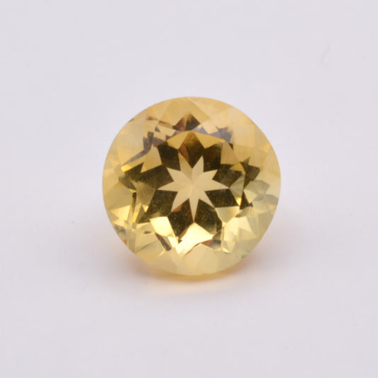 Citrine Ronde 3,94ct - Gemme - pierre précieuse