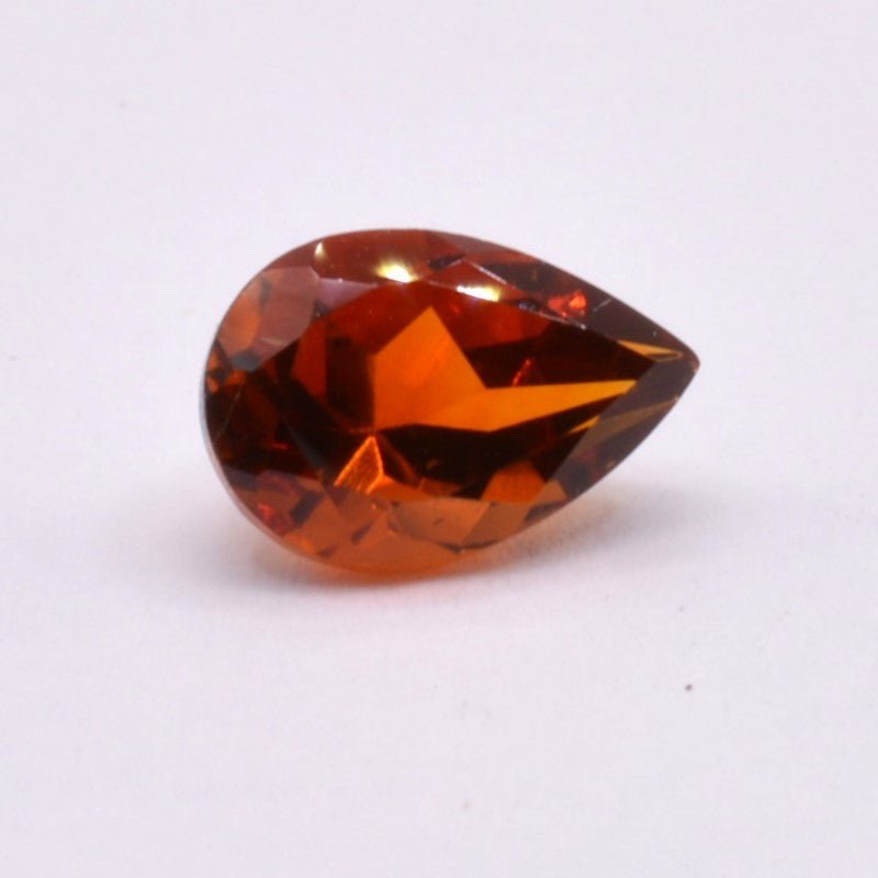 Citrine Madère Poire 1,42ct - pierre précieuse - gemme