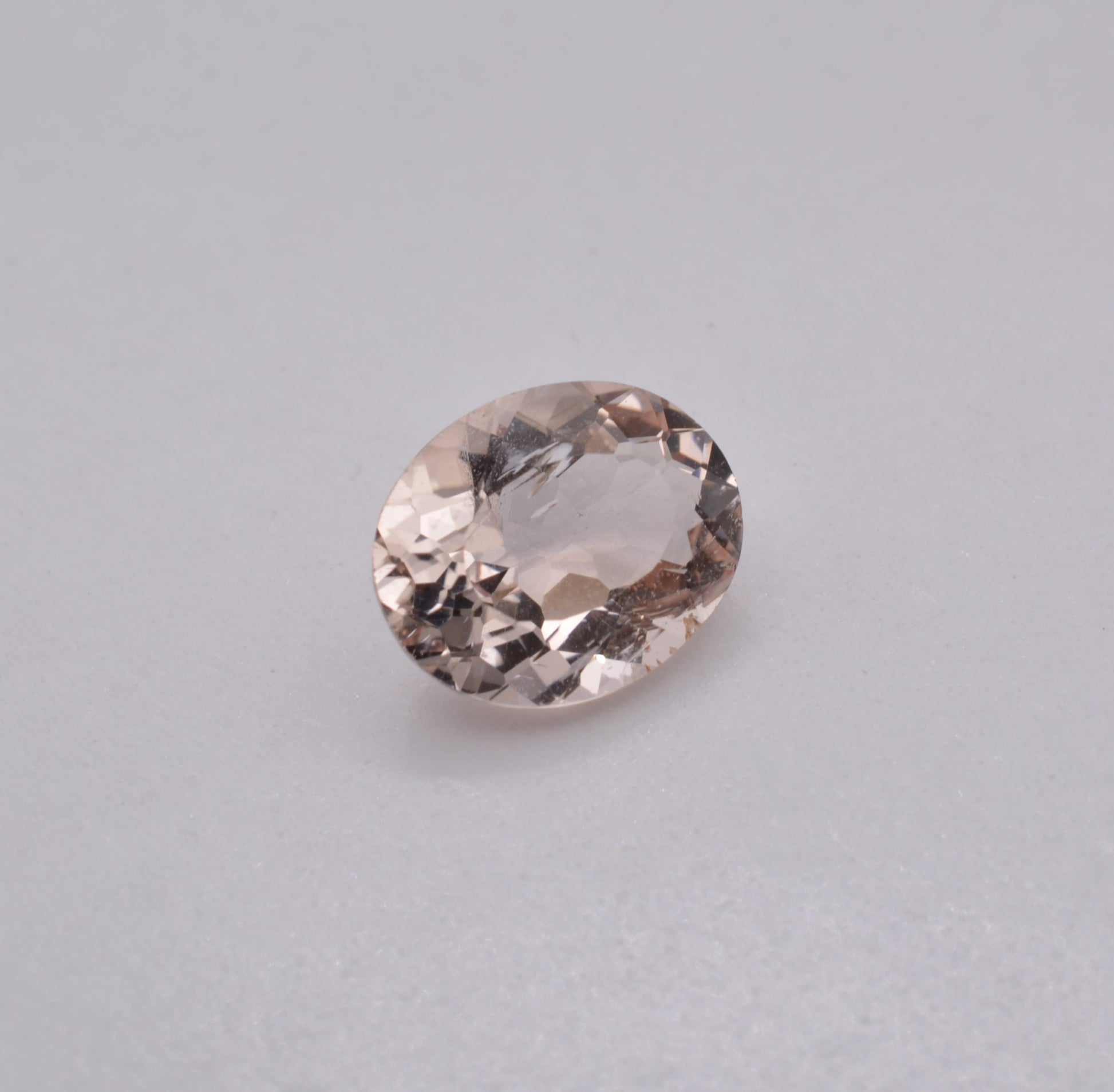 Morganite Ovale 1,70ct - pierre précieuse - gemme