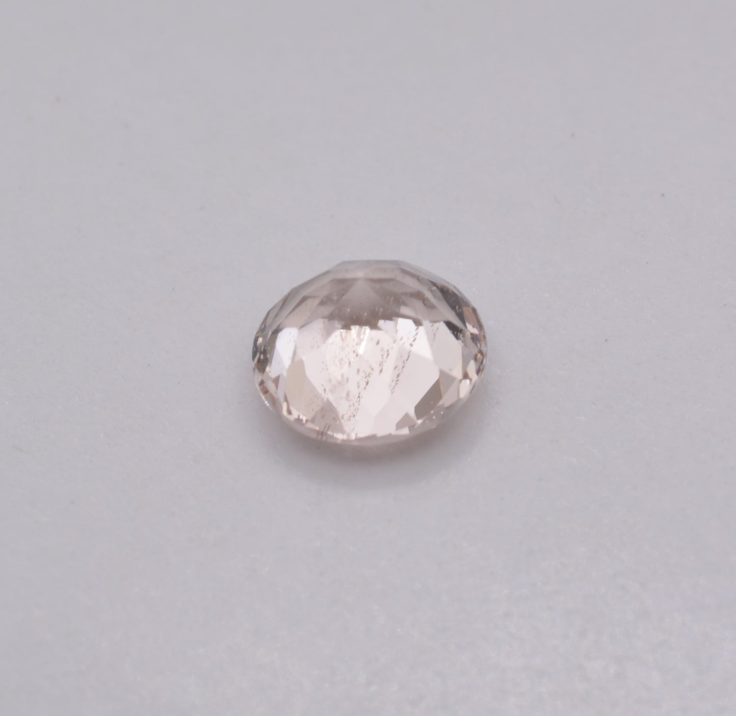 Morganite Ronde 1,36ct - pierre précieuse - gemme