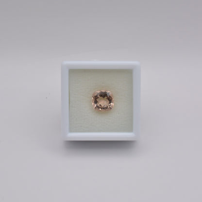 Morganite Coussin 2,04ct - pierre précieuse - gemme