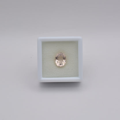 Morganite Ovale 1,70ct - pierre précieuse - gemme