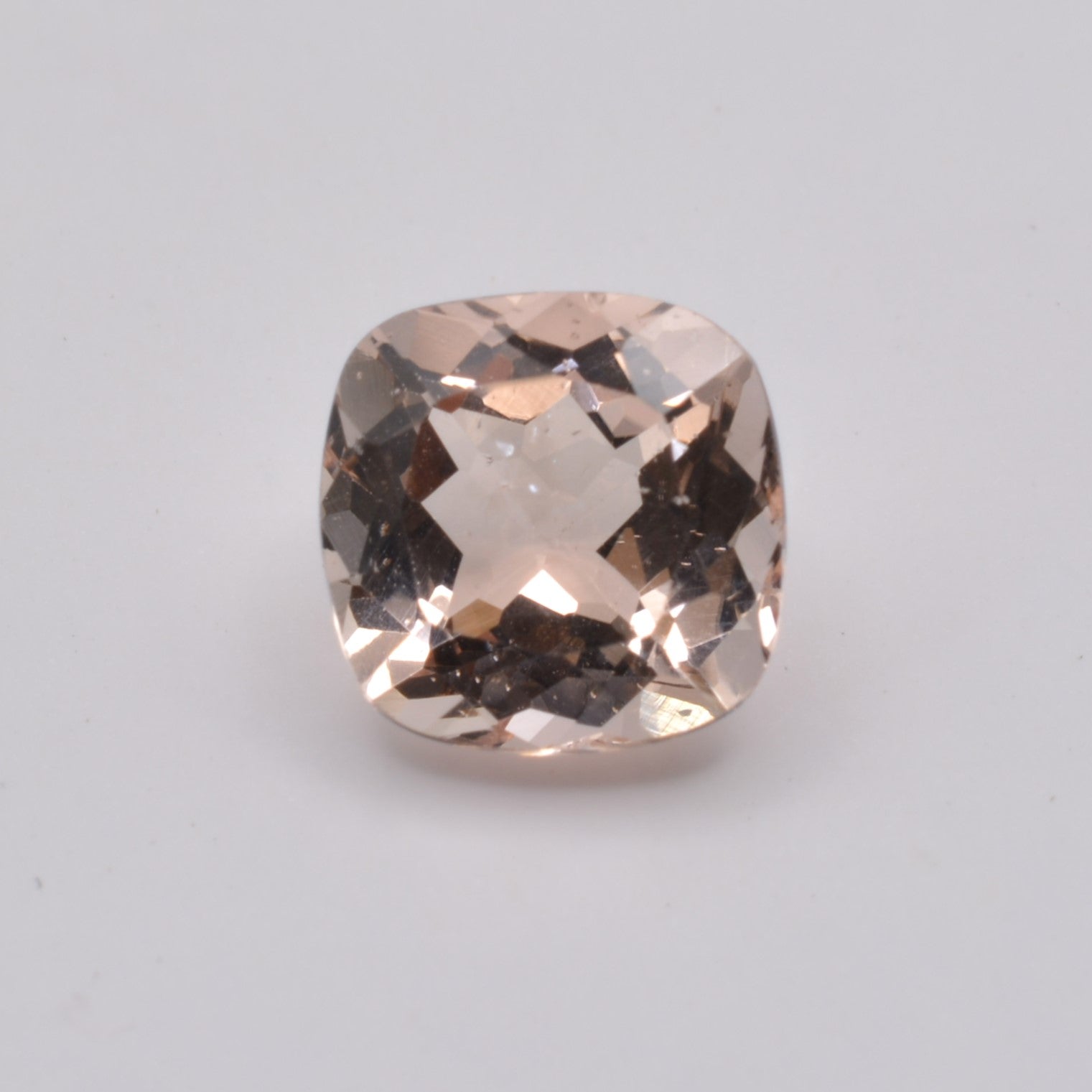 Morganite Coussin 2,04ct - pierre précieuse - gemme