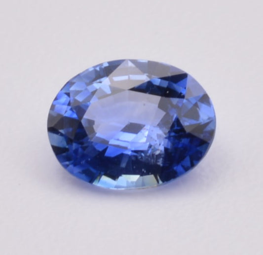 Saphir Ovale 0,80ct - pierre précieuse - gemme
