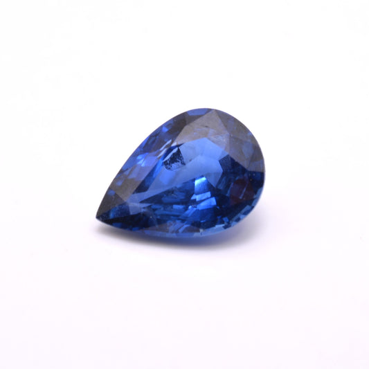 Saphir Poire 0,79ct - pierre précieuse - gemme