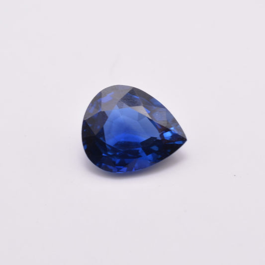 Saphir Poire 0,69ct - pierre précieuse - gemme