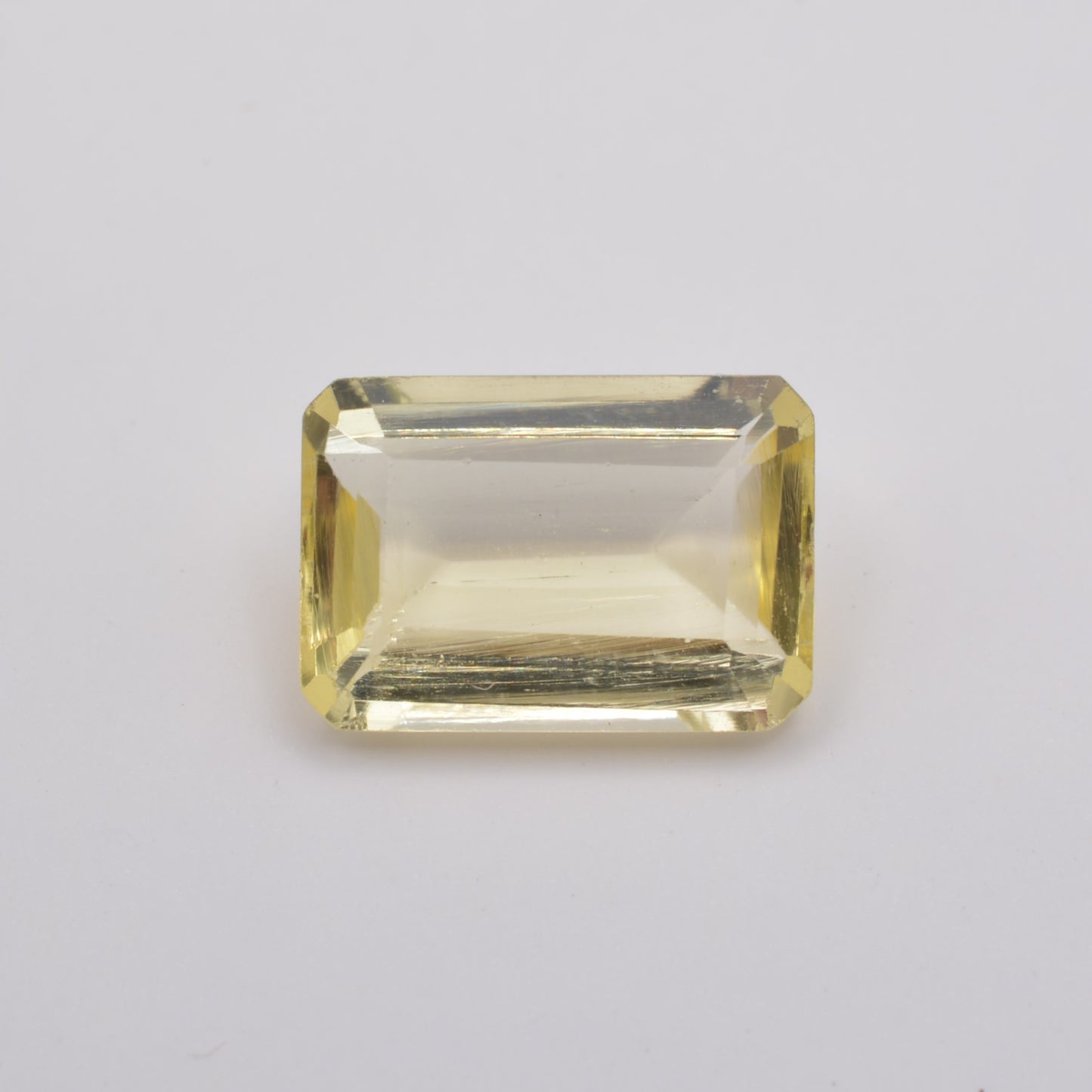 Scapolite Jaune Rectangle 3,48ct - pierre précieuse - gemme