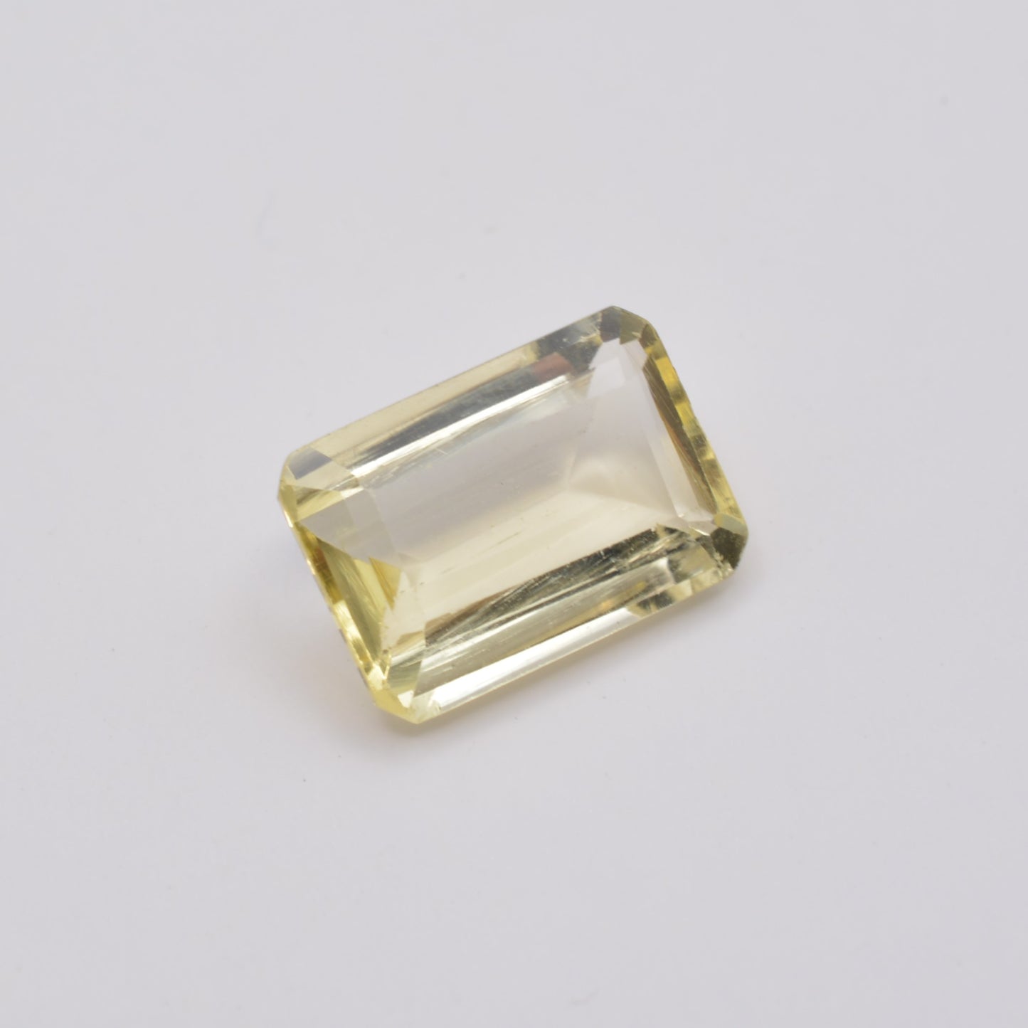 Scapolite Jaune Rectangle 3,48ct - pierre précieuse - gemme