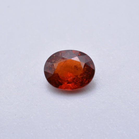 Grenat Spessartite Ovale 1,02ct - pierre précieuse - gemme