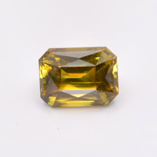 Sphène ou Titanite Rectangle 1,74ct - pierre précieuse - gemme