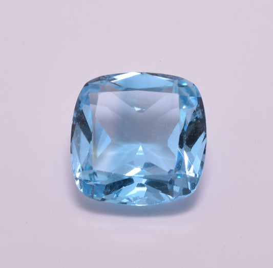 Topaze Coussin 11,89ct - pierre précieuse - gemme