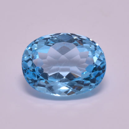 Topaze Ovale 13,75ct - pierre précieuse - gemme