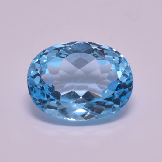 Topaze Ovale 13,75ct - pierre précieuse - gemme