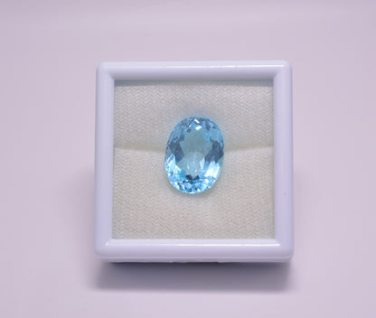 Topaze Ovale 13,75ct - pierre précieuse - gemme