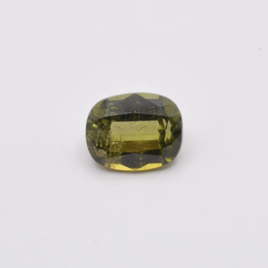 Tourmaline Verte Coussin 1,25ct - pierre précieuse - gemme