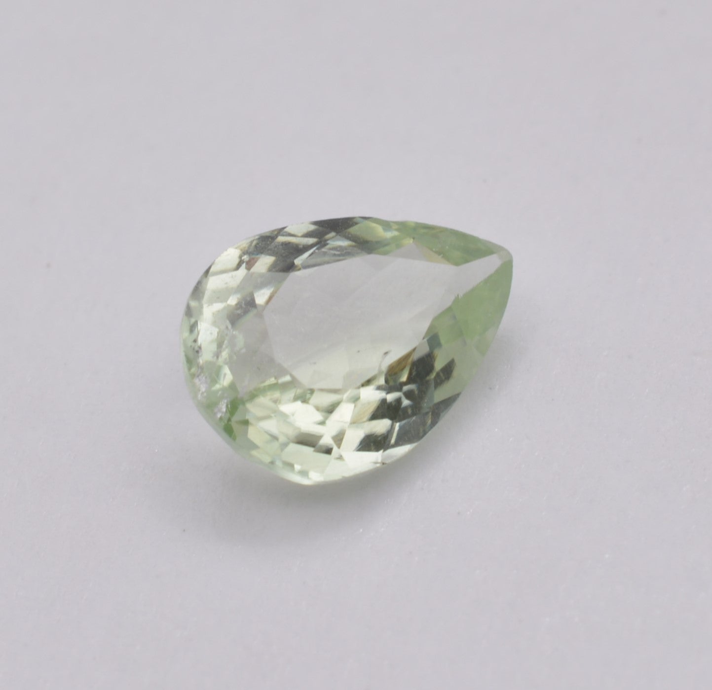 Tourmaline Verte Poire 1,23ct - pierre précieuse - gemme