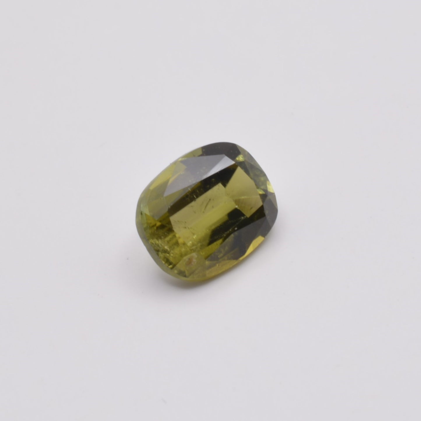 Tourmaline Verte Coussin 1,25ct - pierre précieuse - gemme
