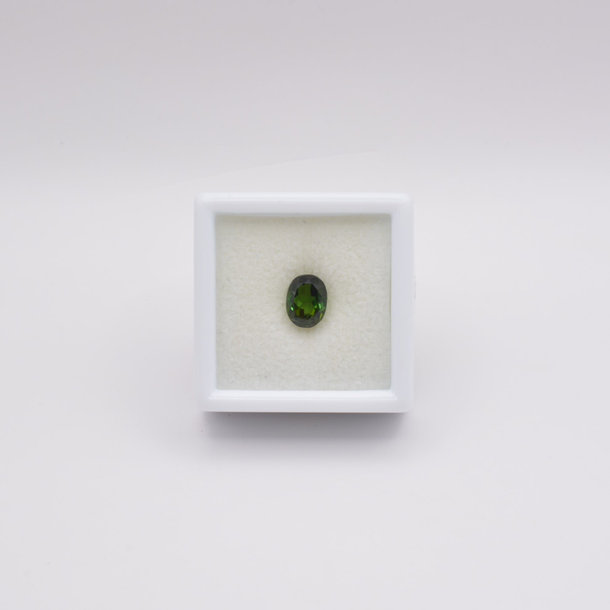 Tourmaline Verte Ovale 1,18ct - pierre précieuse - gemme