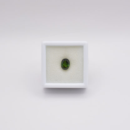 Tourmaline Verte Ovale 1,18ct - pierre précieuse - gemme