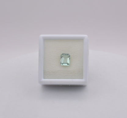 Tourmaline Verte Rectangle 1,08ct - pierre précieuse - gemme