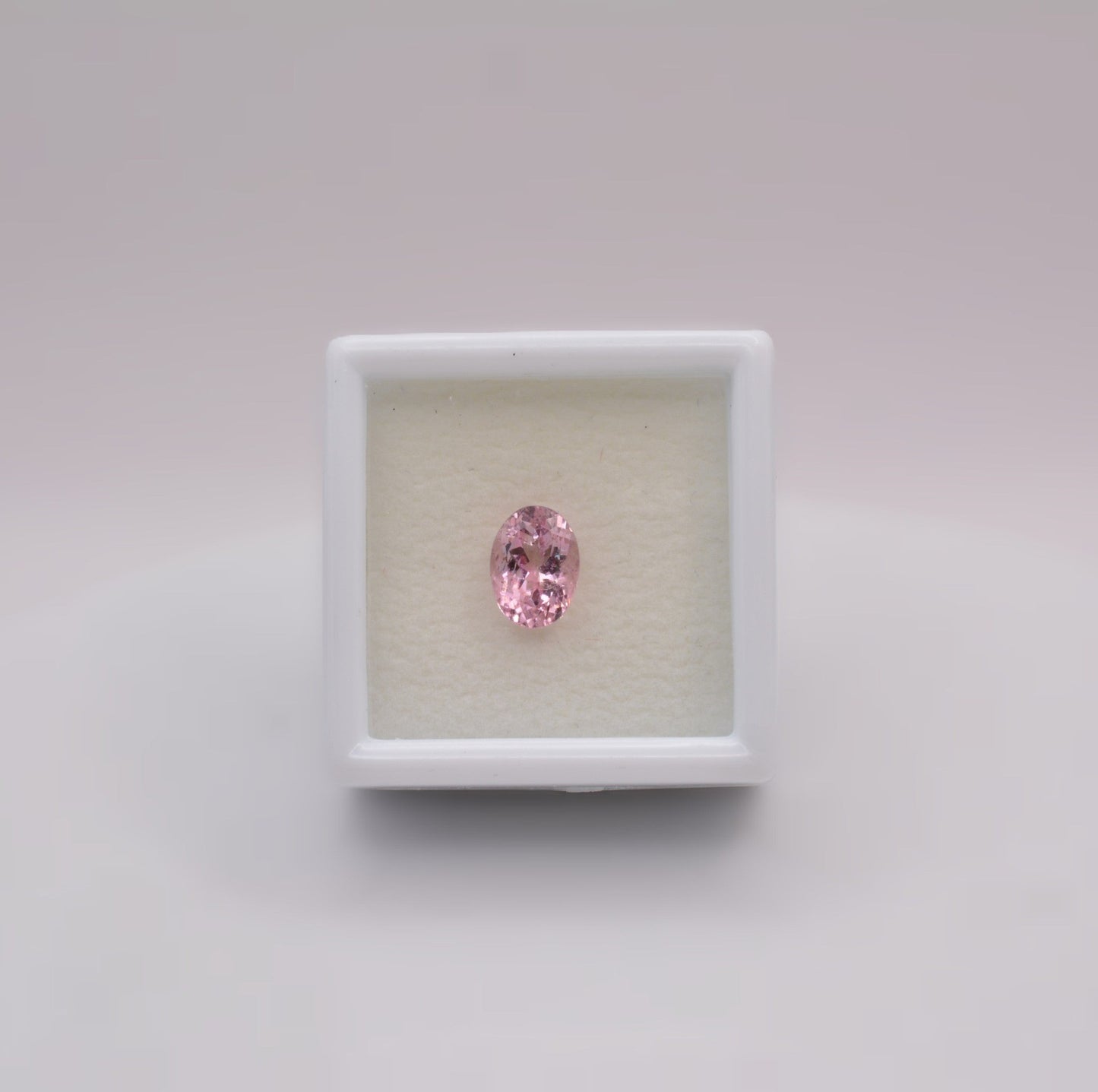 Tourmaline Rose Ovale 1,32ct - pierre précieuse - gemme