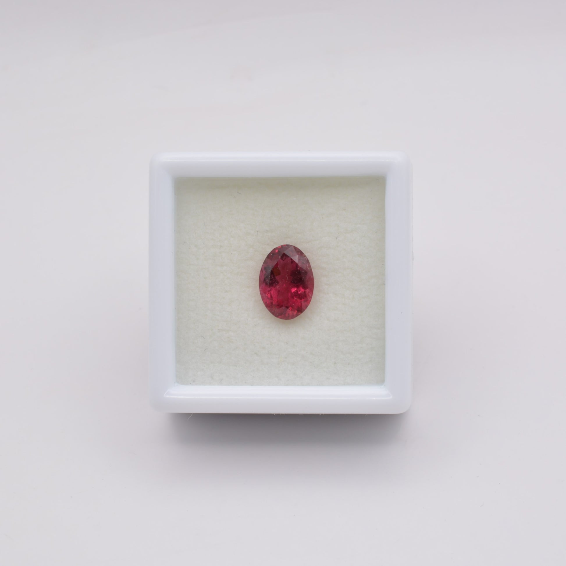 Tourmaline Rose Ovale1,22ct - pierre précieuse - gemme