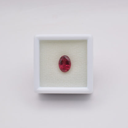 Tourmaline Rose Ovale1,22ct - pierre précieuse - gemme