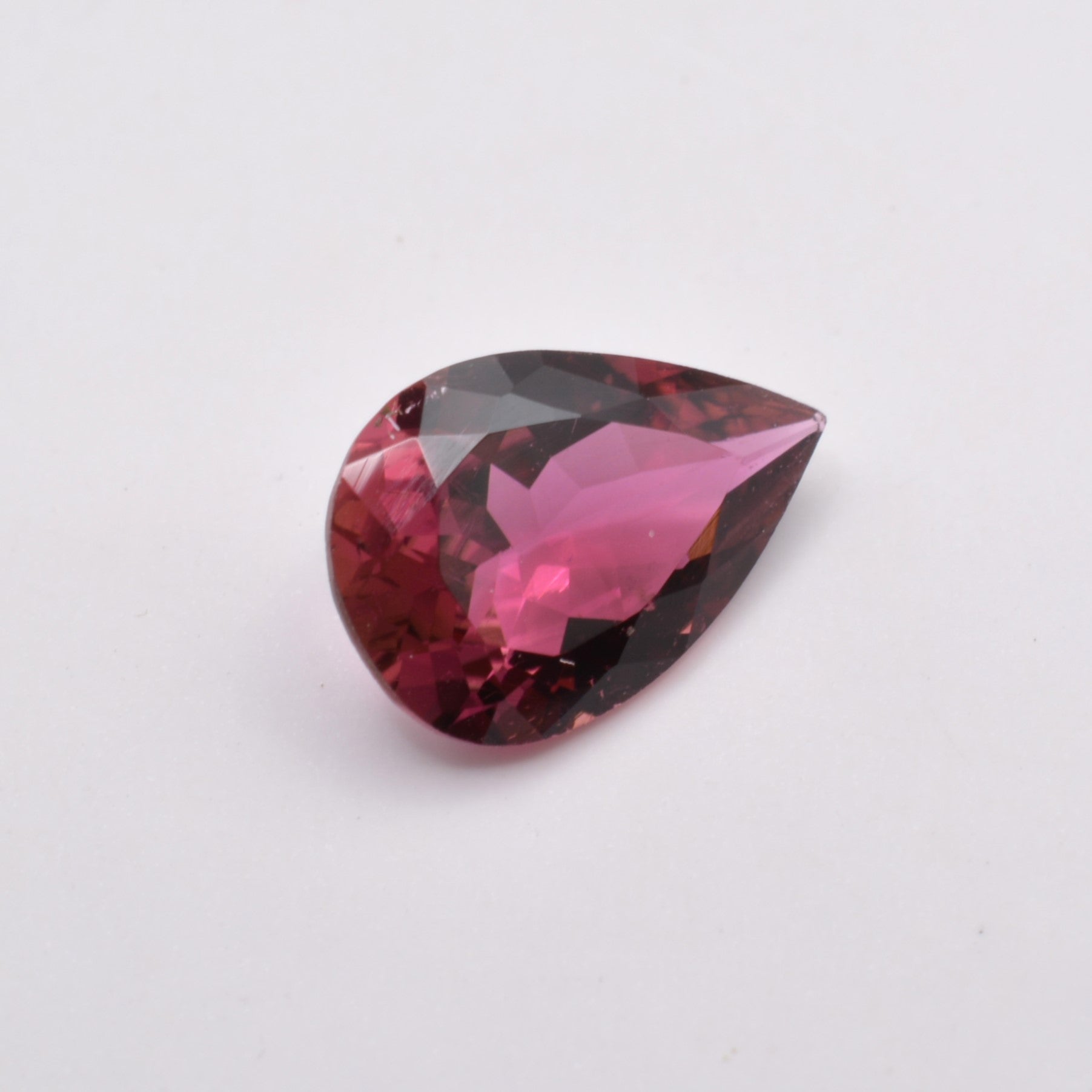 Tourmaline Rose Poire 0,76ct - pierre précieuse - gemme