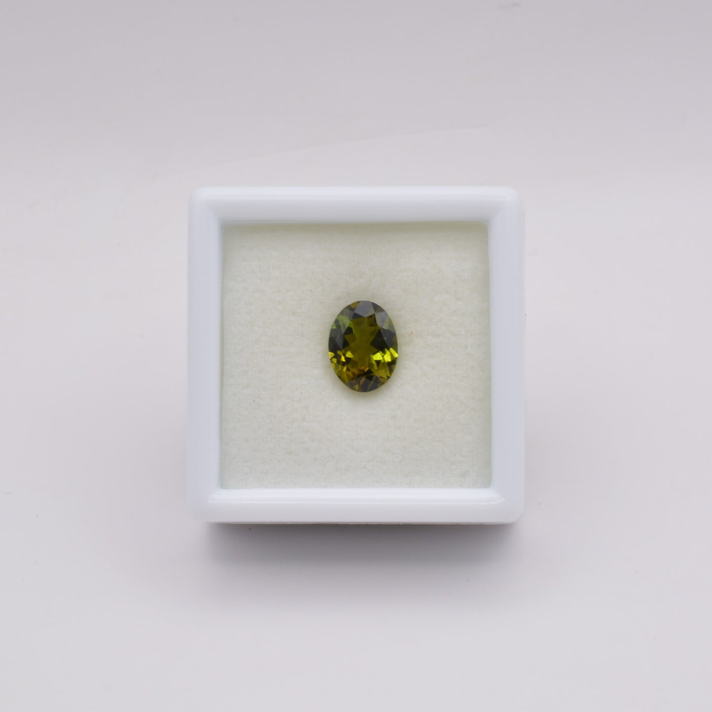 Tourmaline Verte Ovale 1,07ct - pierre précieuse - gemme