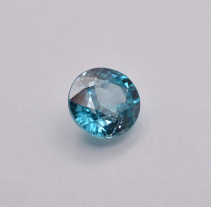 Zircon Bleu Rond 1,78ct - pierre précieuse - gemme