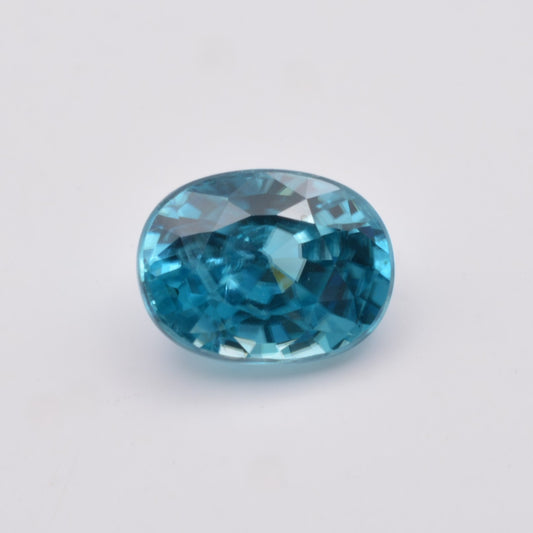 Zircon Bleu Ovale 2,92ct